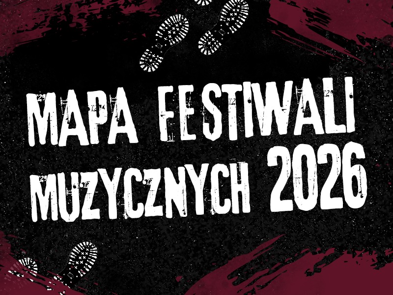 Mapa rockowych festiwali muzycznych 2026!